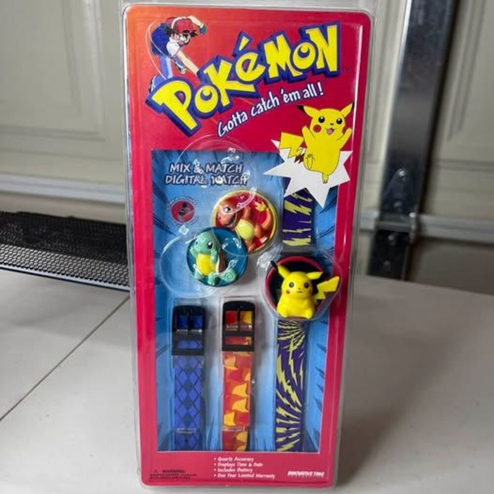 Pokémon Mix & Match Digital Watch Set by Innovative Time Corporation